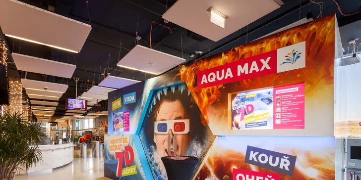 Zajděte také do 7D kina, je to zážitek. 