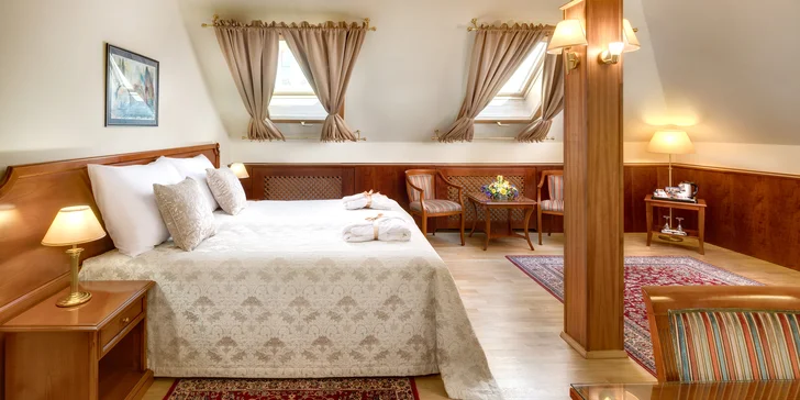 Dovolená v centru Prahy: elegantní 4* hotel se snídaní