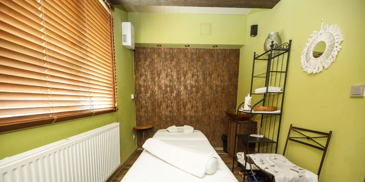 Na masáže a další wellness máte 15% slevu. 