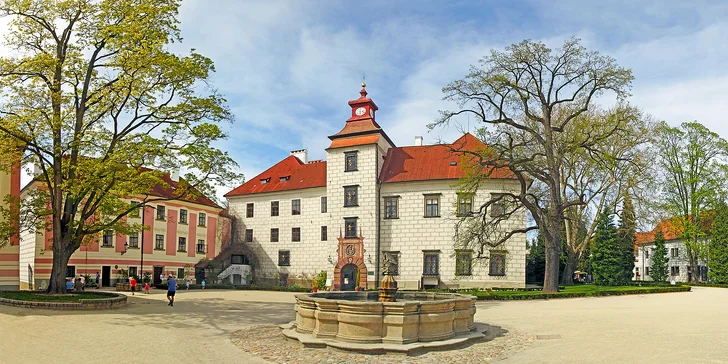 3–6 dní plných pohody vám v jižních Čechách zpříjemní ubytování v hotelu Galerie Třeboň.  
