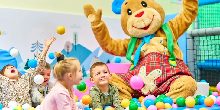 Děti tu mají opravdový ráj. V herně Figlopark si užijí spoustu zábavy. 