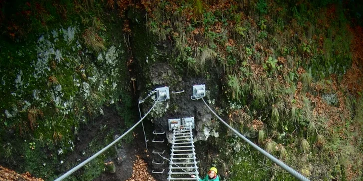 Via ferraty Komín na Skalke - len 600m od penziónu