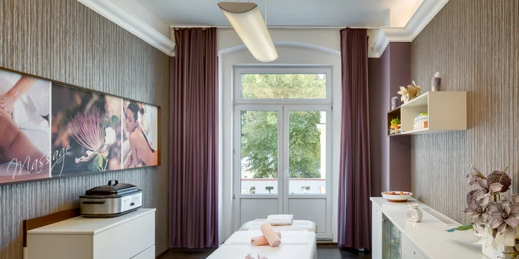 Kromě vstupu do wellness, který je v ceně, si můžete přiobjednat i další procedury. 