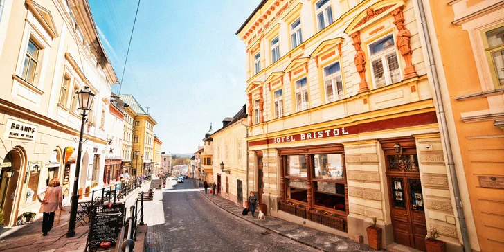 Pobyt se snídaní v krásném secesním hotelu