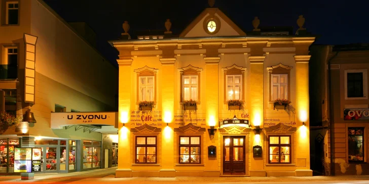 V centru Vrchlabí, na dosah přírody: pobyt s dobrým jídlem i relax ve wellness