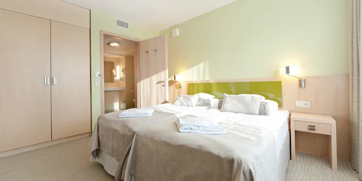 Útulné ubytování na vás čeká ve 4* hotelu Interferie Medical Spa.