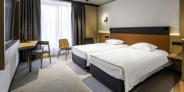 Nově postavený moderní hotel v samém centru Katovic s polopenzí