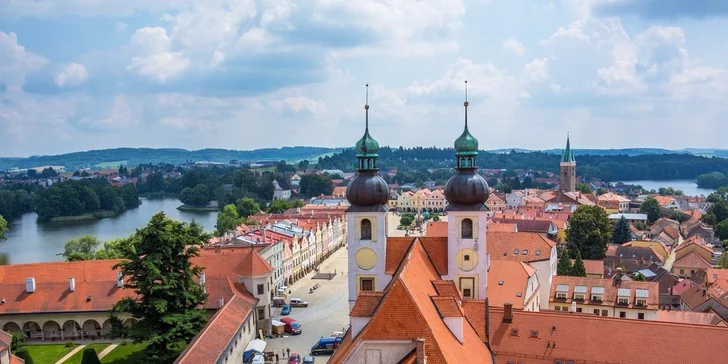 Další prima výlet můžete podniknout do Telče. Historické jádro (UNESCO) a zámek stojí za vidění.