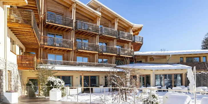 Adults only hotel v italském Trentinu: polopenze a krásné wellness centrum, 4 km od sjezdovek