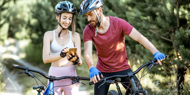Projeďte únikovku na kole: cyklistická geolokační hra až pro 6 osob