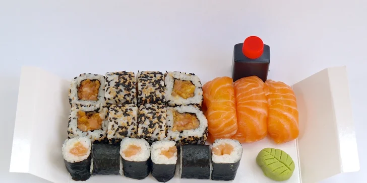 Sake menu, 17 různých kousků