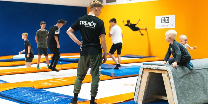 Kurzy pro děti na 2. školní pololetí: trampolínky a parkour se zkušenými trenéry