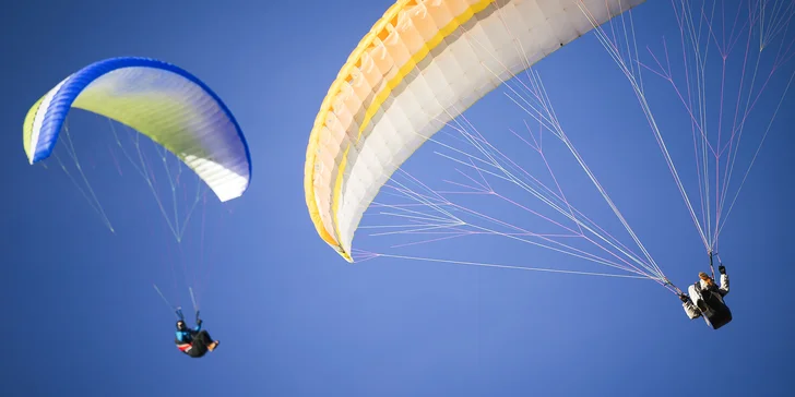 Kurz paraglidingu pre 1 či 2 osoby v krásnom prostredí Nízkych Tatier