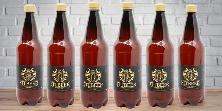 „Na jedno“ bez výčitek: 3–15 litrů nízkosacharidového piva Fit Beer stočeného do pet lahví