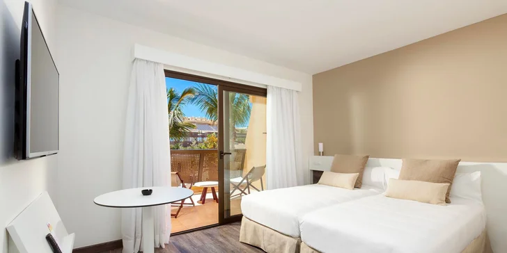 Ubytujete se v Junior suitě ve 4* hotelu Sol Fuerteventura Jandía –⁠⁠⁠⁠⁠⁠ All Suites.