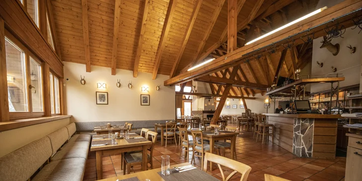 Okouzlí vás jídlo i interiér restaurace. 