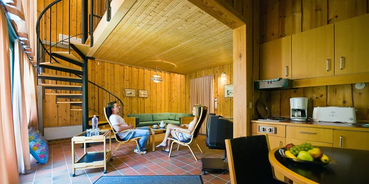 V ponuke sú tri typy bungalovov – pre 4 alebo 5 osôb.