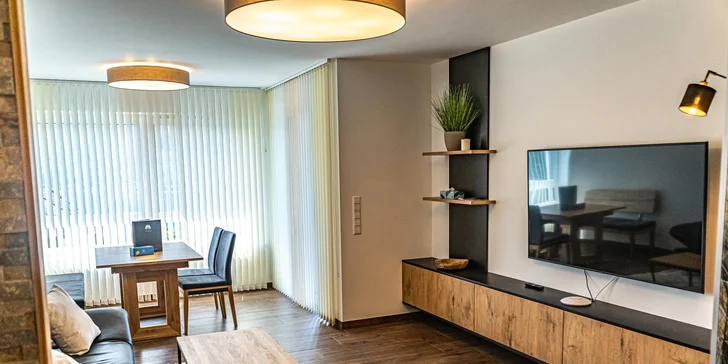 V cene sú zahrnuté poplatky za záverečné upratovanie a posteľnú bielizeň (na fotke apartmán Ossiacherblick).