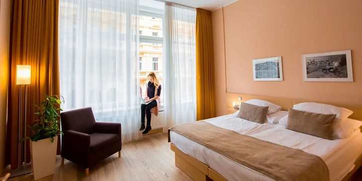 4* romantický pobyt v centru Prahy: snídaně nebo privátní wellness
