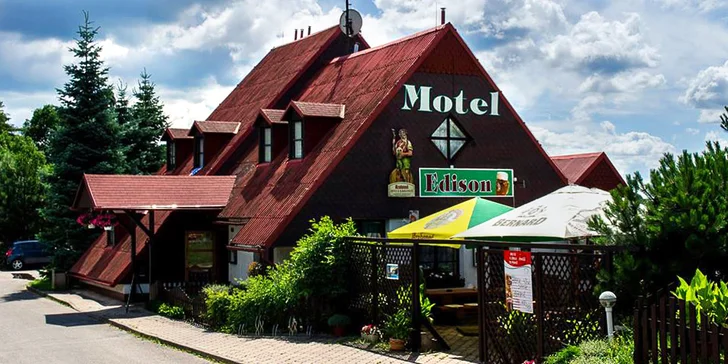 V Motelu Edison najdete klidné zázemí a výchozí bod vašich výletů.