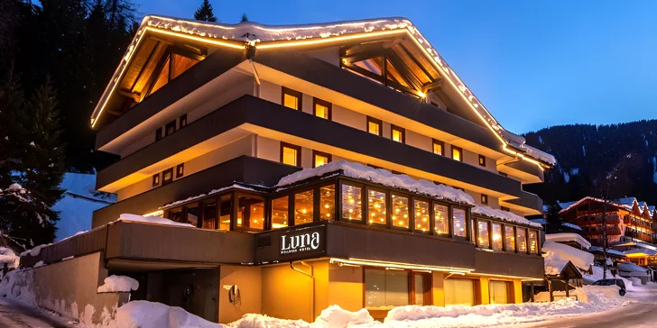 Dolomity: hotel blízko zjazdovky, polpenzia a bazén, Trentino Guest Card