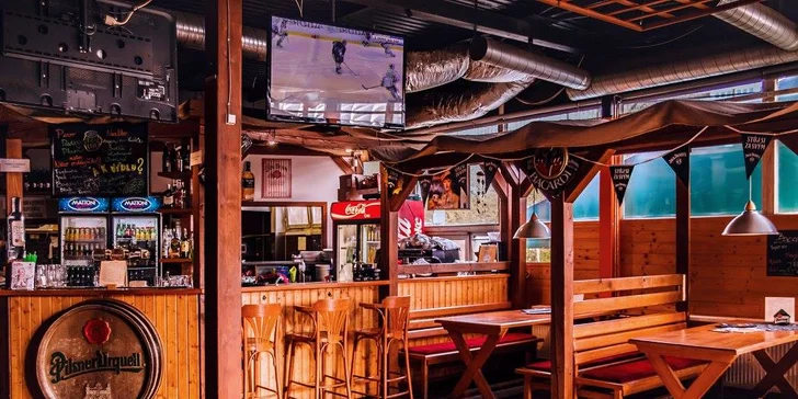 Přímo u bowlingu je i restaurace s italskými specialitami.