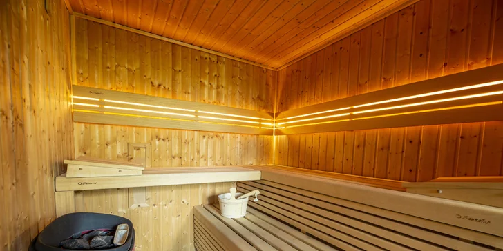 Do wellness vás také vybaví proseccem. 