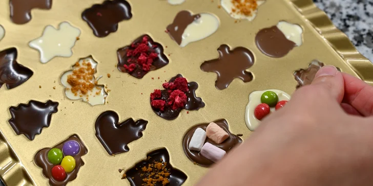 Vyrobte si vlastní adventní kalendář v Chocotopii: prohlídka čokoládovny i workshop