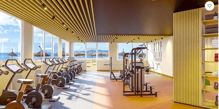  Pro hosty starší 16 let je k dispozici moderní fitness centrum, kde si můžete udržet formu i během dovolené.