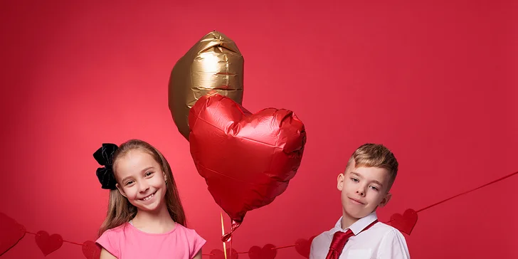 V ponuke nájdete náladové valentínske fotenie pre pár alebo veselé fotenie pre deti.