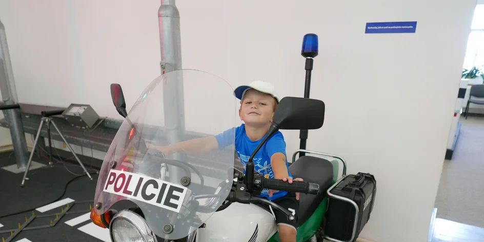 Muzeum policie ČR: motorky, dopravní hřiště i zkoumání místa činu
