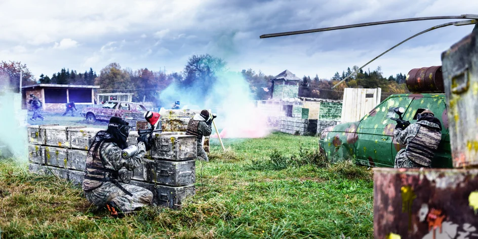 4 hodiny paintballu a 100 ks munice pro 1 osobu