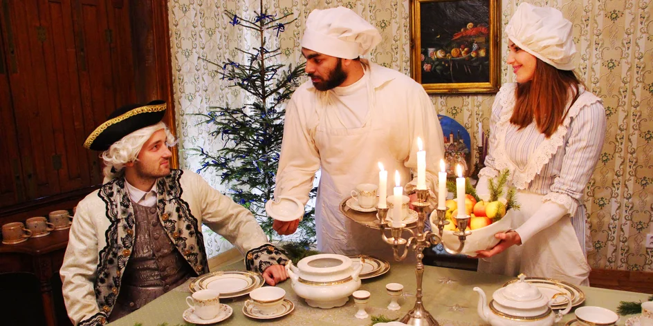 Vánoční prohlídka zámku Stránov s malým dárečkem