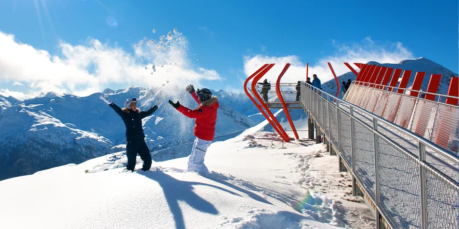Jednodenní lyžovačka v rakouské oblasti Bad Gastein