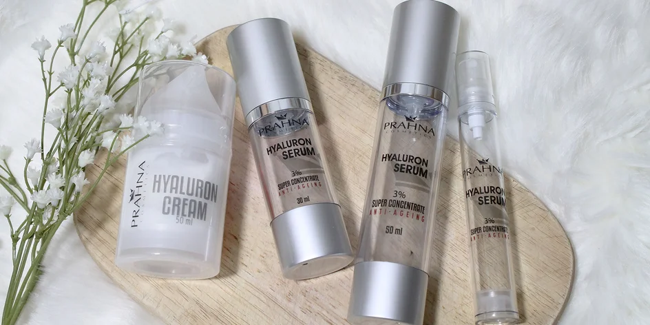 Superkoncentrát kyseliny hyalurónovej, krémy alebo výhodné balíčky
