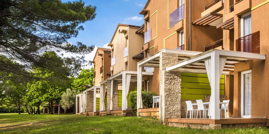 Dovolená v Umagu: apartmán pro 4 osoby, bazény