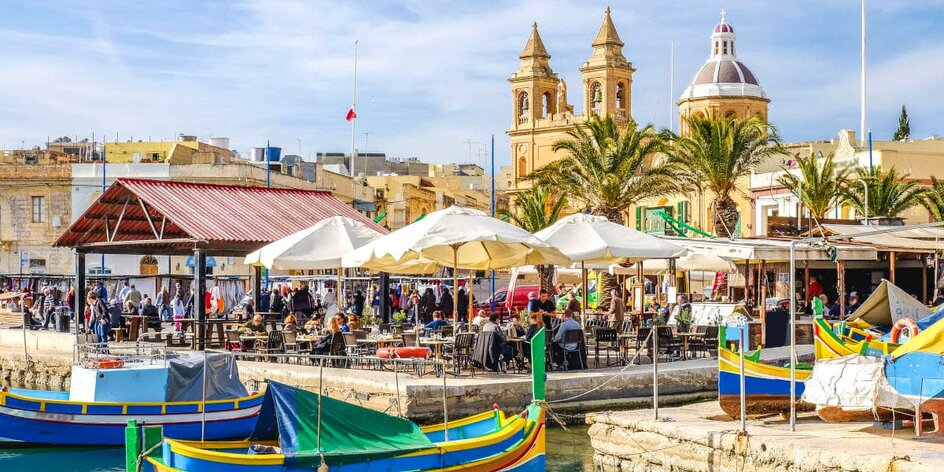 Poznávací zájezd na Maltu: letenky a 4 noci v hotelu
