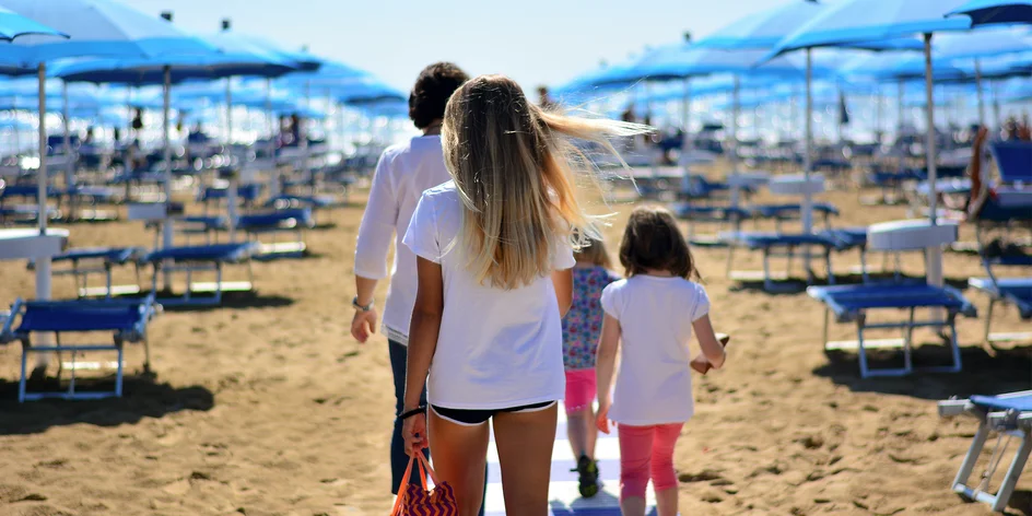 Jednodenní koupání v Itálii: Bibione