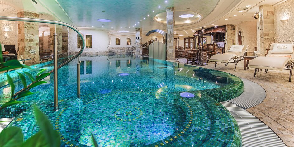 5* hotel Plaza v Karlových Varech s luxusním wellness