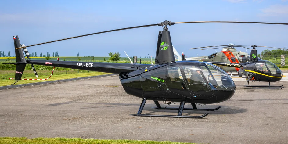 Pilotem vrtulníku na zkoušku: 30min. let s instruktorem