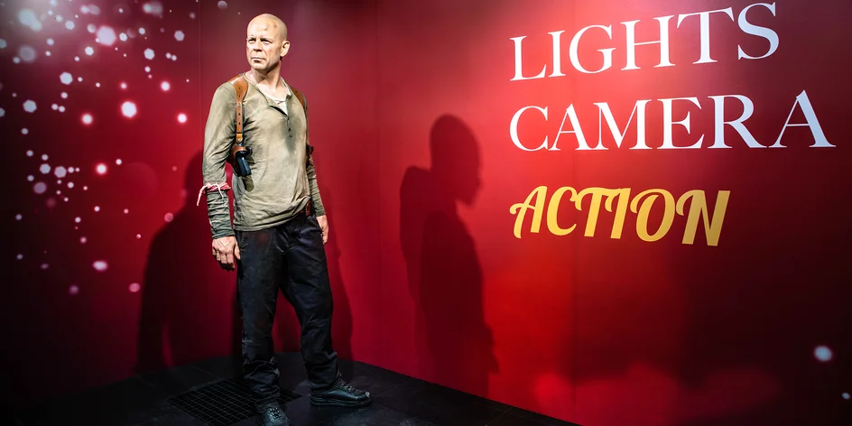 Vstup do světoznámého muzea Madame Tussauds