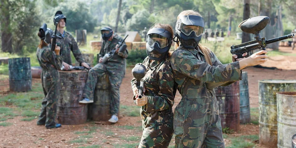 Časově neomezený paintball a vybavení pro 1–2 os.