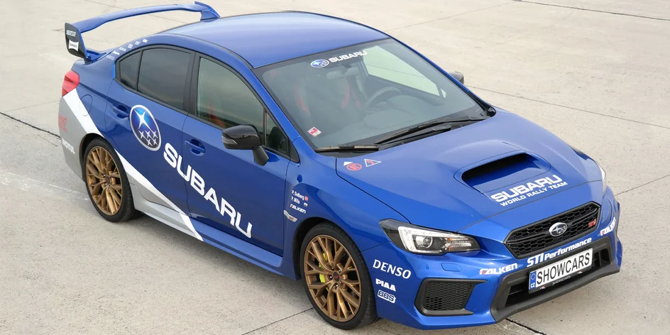 Parádní jízda žihadlem Subaru Impreza WRX STI