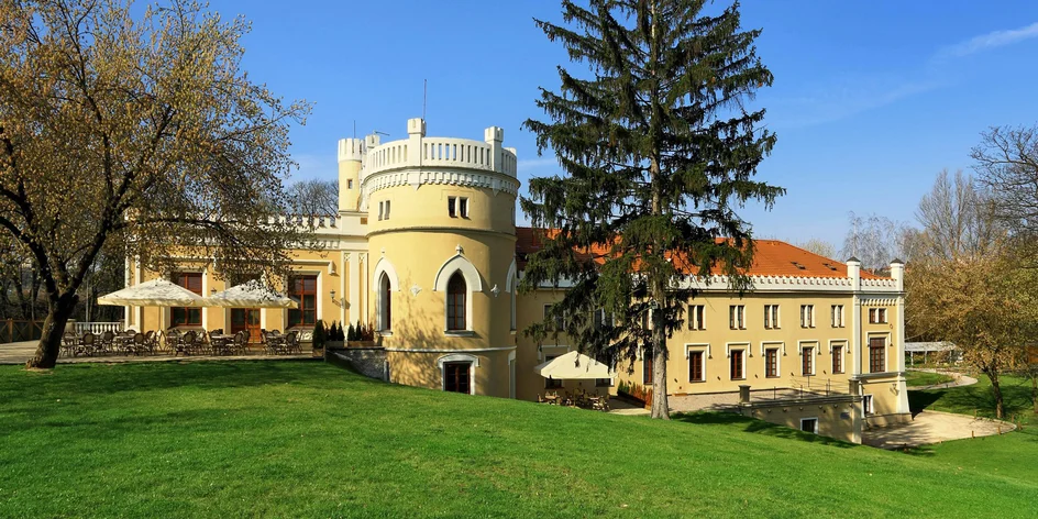 Romantika v Chateau St. Havel s večeří i wellness