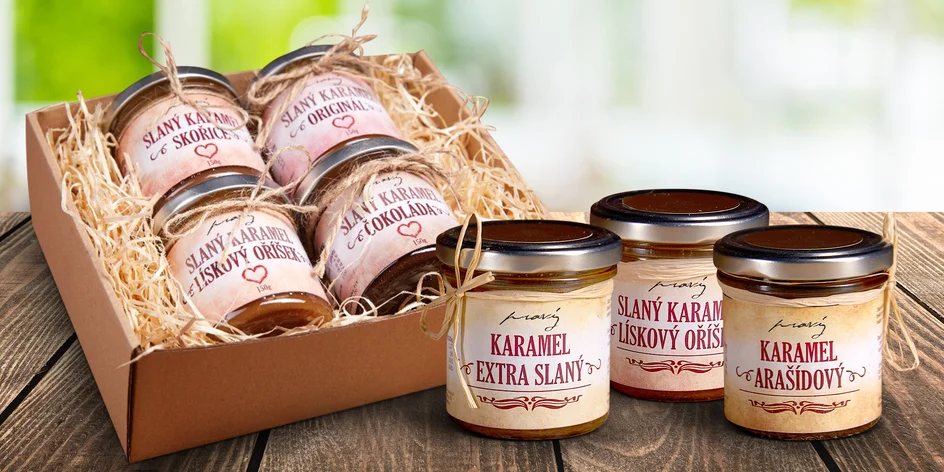 Pravý český karamel: slaný, arašídový i čokoládový