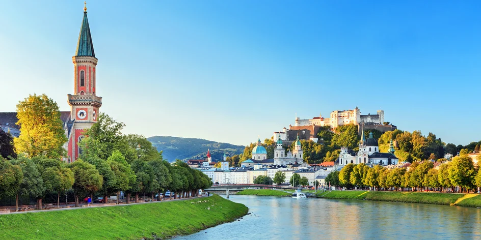Salcburk: hotel se snídaní, jízda na horu Mönchsberg