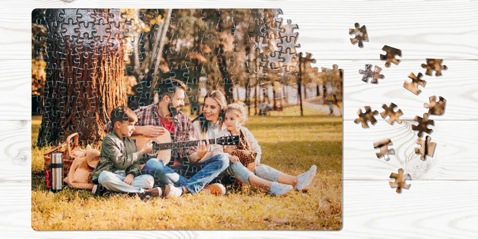 Puzzle z vlastní fotografie: 12, 88 nebo 300 dílků