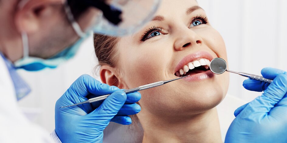 Dentální hygiena nebo profesionální bělení zubů