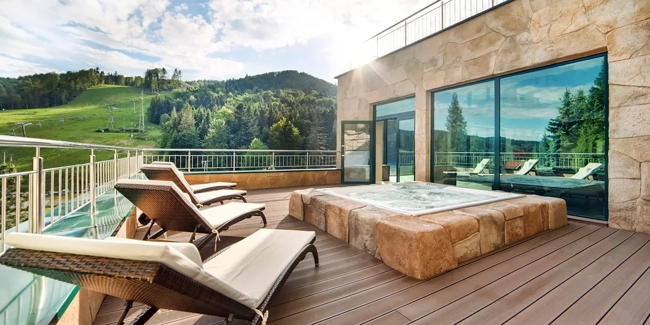 Polské lázně Krynica-Zdrój s jídlem a wellness