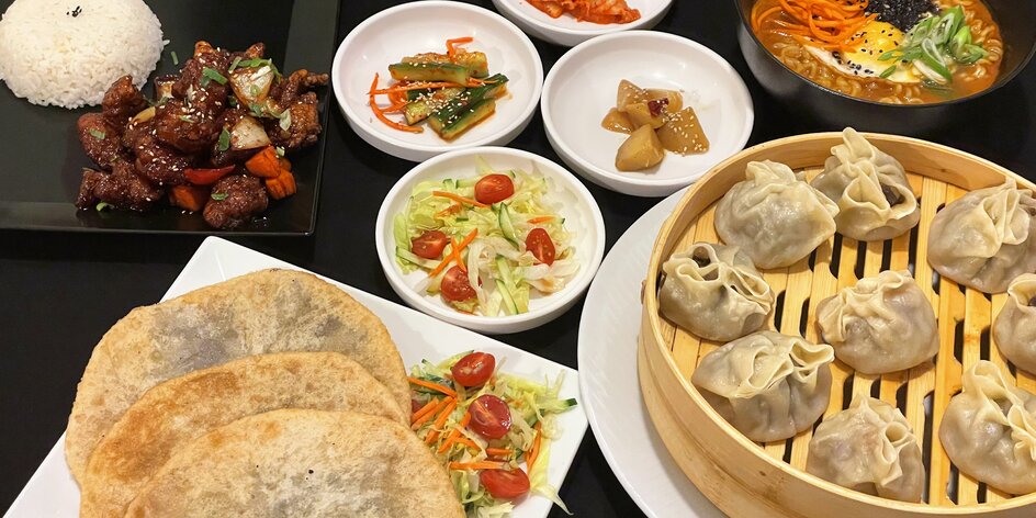 Chuť Mongolska a Korey: degustační menu pro dva